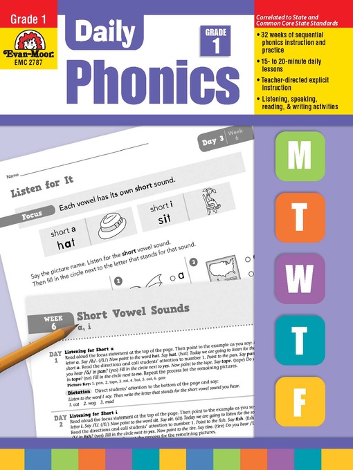 Title details for Daily Phonics, by Evan-Moor Educational Publishers - Available